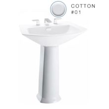 Lavatory Pedestal Only for Toto Soiree Lavatory Basins from the Profile Collection