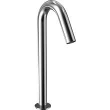 Helix ECOPOWER 0.35 GPM Single Hole Touchless Vessel Bathroom Faucet with Thermostatic Mixing Valve and 20 Second On-Demand Flow