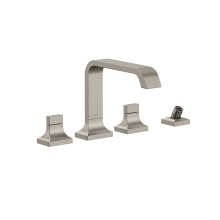 GC Deck Mounted Roman Tub Filler with Handshower Outlet