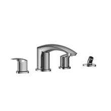 GM Deck Mounted Roman Tub Filler with Handshower Outlet