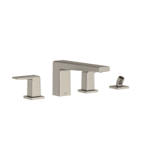 GB Deck Mounted Roman Tub Filler with Handshower Outlet