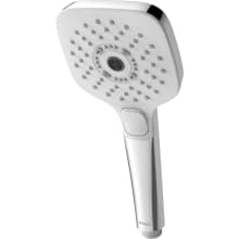 1.75 GPM Square Multi Function Hand Shower with Active Wave, Comfort Wave, and Warm Spa