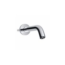 Helix Wall Mounted Bathroom Faucet with EcoPower and Motion Sensor