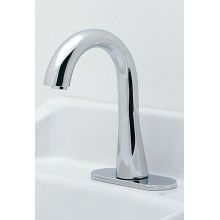 Single Hole Electronic Bathroom Faucet with EcoPower Technology - 60 Second Discharge