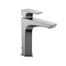 GE 1.2 GPM Semi-Vessel Single Hole Bathroom Faucet with Pop-Up Drain Assembly and Comfort Glide