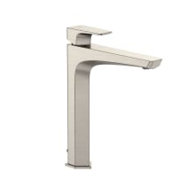 GE 1.2 GPM Vessel Single Hole Bathroom Faucet with Pop-Up Drain Assembly and Comfort Glide