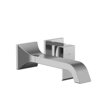 GC 1.2 GPM Wall Mounted Mini-Widespread Bathroom Faucet with Comfort Glide - Long