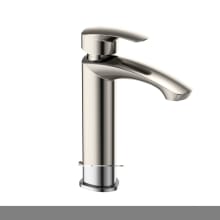 GM 1.2 GPM Semi-Vessel Single Hole Bathroom Faucet with Pop-Up Drain Assembly and Comfort Glide
