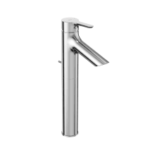 Global 1.2 GPM Vessel Single Hole Bathroom Faucet with Pop-Up Drain Assembly