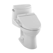 Ultramax II 1.28 GPF One-Piece High Efficiency Tornado Flush Elongated Toilet - Less Washlet