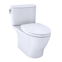 Nexus 1.28 GPF Two Piece Elongated Chair Height Toilet with Left Hand Lever and Tornado Flush Technology - Seat Included
