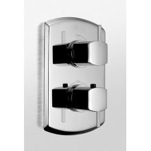 ADA Compliant Thermostatic Mixing Valve Trim with Single Volume Control and Lever Style Handles from the Soirée Collection