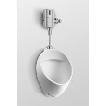 Commercial 1/8 GPF Wall Mounted Urinal with 3/4" Top Spud Inlet