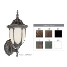Single Light Up Lighting Outdoor Small Wall Sconce from the Outdoor Collection