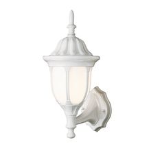 Single Light Up Lighting Outdoor Large Wall Sconce from the Outdoor Collection