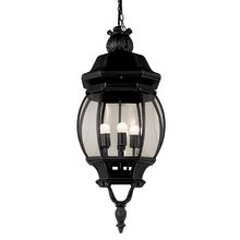Four light Up Lighting Medium Outdoor Pendant from the Outdoor Collection