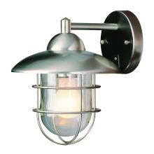 Industrial 1 Light Outdoor Wall Sconce