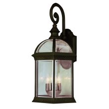 Three Light Up Lighting Medium Outdoor Wall Sconce from the Outdoor Collection