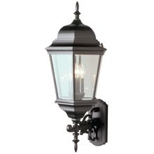 Three Light Up Lighting Large Outdoor Wall Sconce from the Outdoor Collection