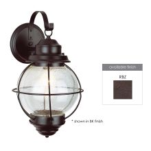 Modern Single Light Large Outdoor Wall Sconce from the Outdoor Collection