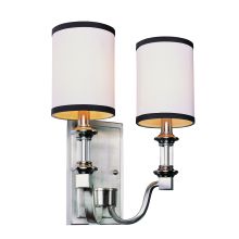 Two Light Wall Sconce from the Modern Meets Traditional Collection
