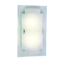 2 Light Double Rectangles Wall Sconce from the Young and Hip Collection