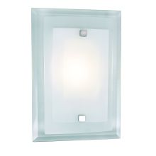 1 Light Beveled Rectangle Wall Sconce from the Young and Hip Collection