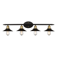 Griswald 4 Light 34" Wide Bathroom Vanity Light