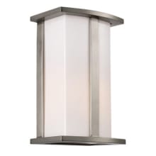 Chime Single Light 10" Tall Outdoor Wall Sconce