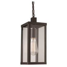 5" Wide Single Light Single Pendant with Clear Glass Shade