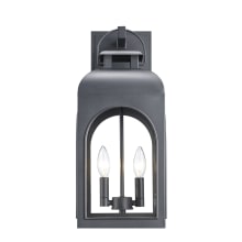 Presence 2 Light 20" Tall Outdoor Wall Sconce