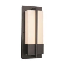 Venue Single Light 16" Tall Integrated LED Outdoor Wall Sconce