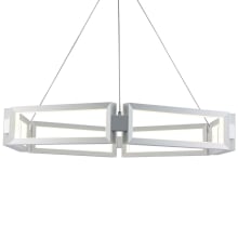 Nightingale 35" Wide LED Ring Chandelier
