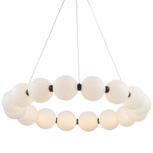 Nightingale 28" Wide LED Ring Chandelier