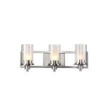 3 Light Bathroom Fixture from the Modern Meets Traditional Collection