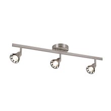 3 Light Semi Flushmount Ceiling Track Spot Light from the Contemporary Collection