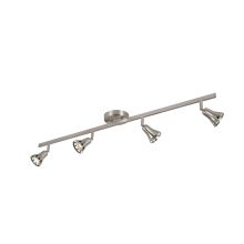 4 Light Semi Flushmount Ceiling Track Spot Light from the Contemporary Collection