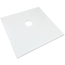 Ready-to-Tile 39-3/8" x 39-3/8" Square Shower Base with Rear Drain