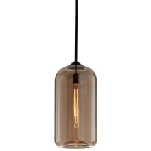 District Single Light 10" Wide Pendant with Vintage Tube Bulb