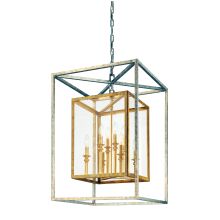 Morgan 8 Light Chandelier with Clear Glass Shade