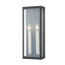 Vail 2 Light 17" Tall Outdoor Wall Sconce
