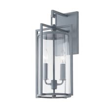 Percy 2 Light 18" Tall Outdoor Wall Sconce