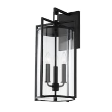 Percy 3 Light 22" Tall Outdoor Wall Sconce