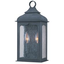 Henry Street 2 Light 15" Outdoor Wall Sconce