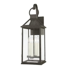 Sanders 4 Light 24" Tall Outdoor Wall Sconce