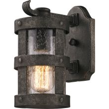 Barbosa 1 Light 10" Outdoor Wall Sconce