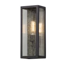 Dixon 1 Light 6.5" Wide Outdoor Wall Sconce with Seeded Glass Shade