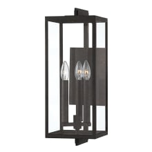 Nico 3 Light 20" Tall Outdoor Wall Sconce
