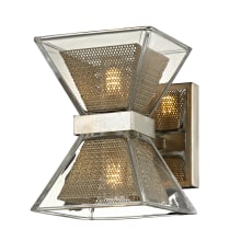Expression 2 Light 5-1/4" Wide LED Bathroom Sconce with Glass Shades