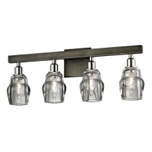 Citizen 4 Light 22-3/4" Wide Bathroom Vanity Light with Glass Shades